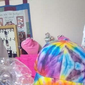 Vibrant Tie-Dye Cap